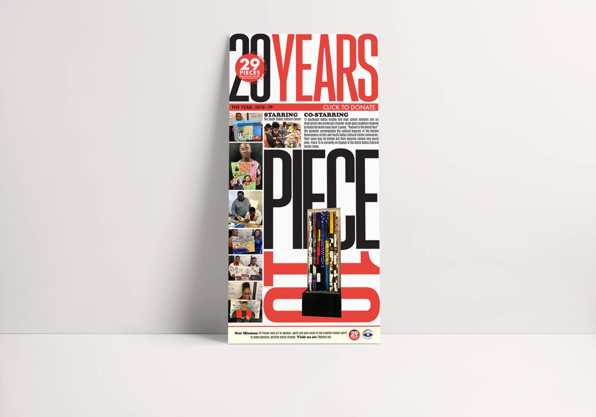 Mockup of the Piece 10 poster.
